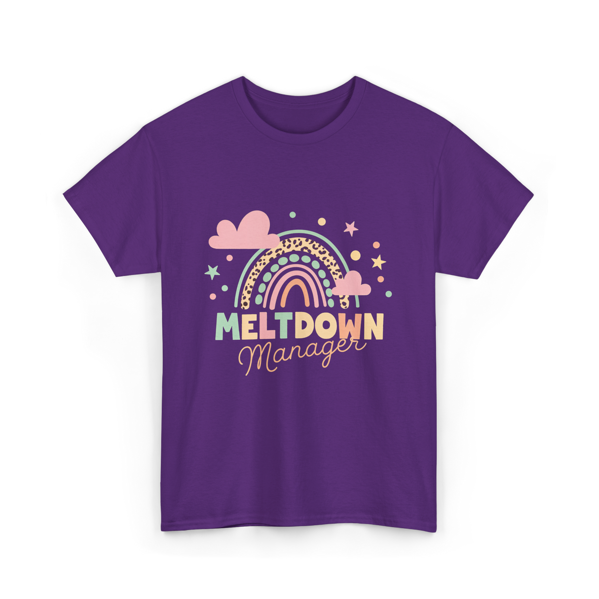 Meltdown Manager Childcare T-Shirt - Purple