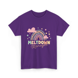 Meltdown Manager Childcare T-Shirt - Purple