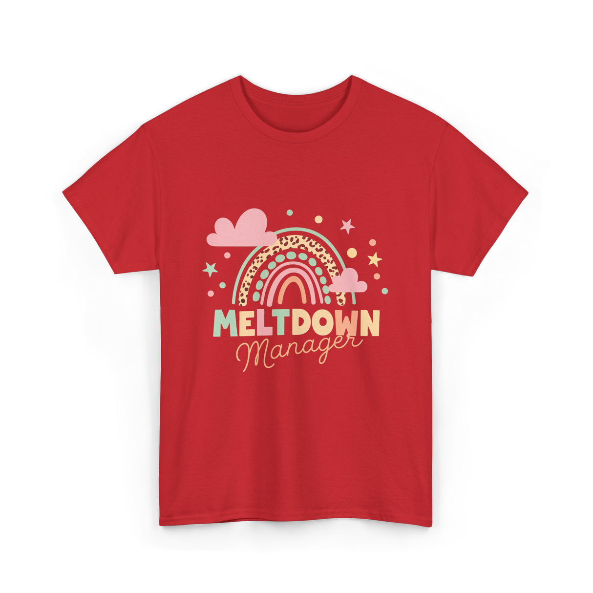 Meltdown Manager Childcare T-Shirt - Red