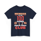 Member Of The 100 Pound Strength T-Shirt - Navy