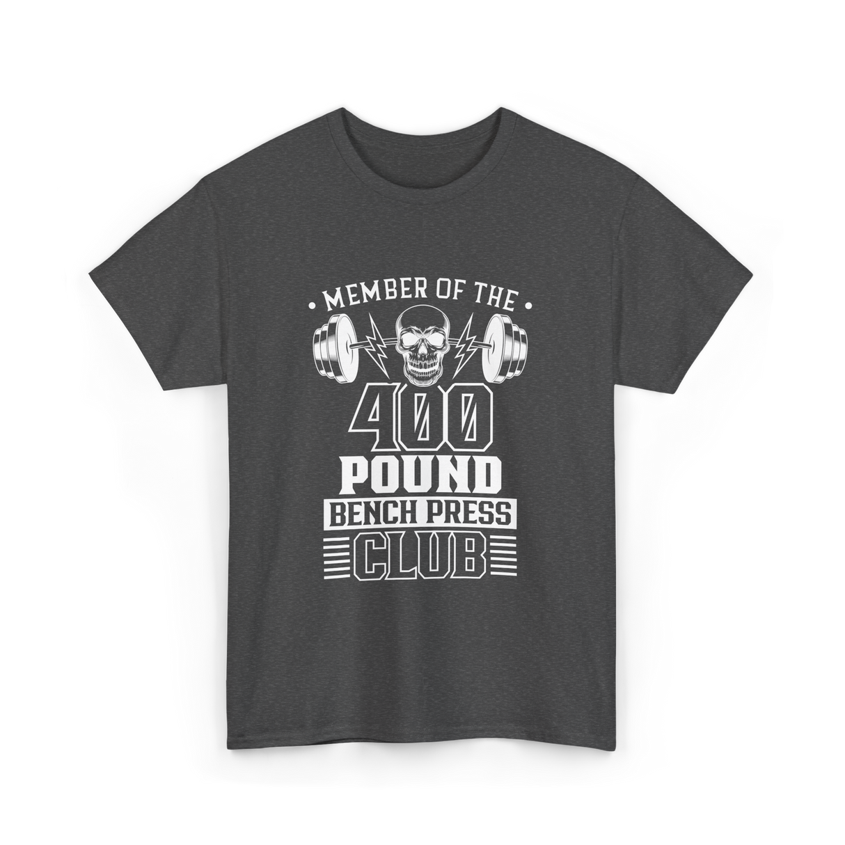 Member Of The 400 Pound Club T-Shirt - Dark Heather