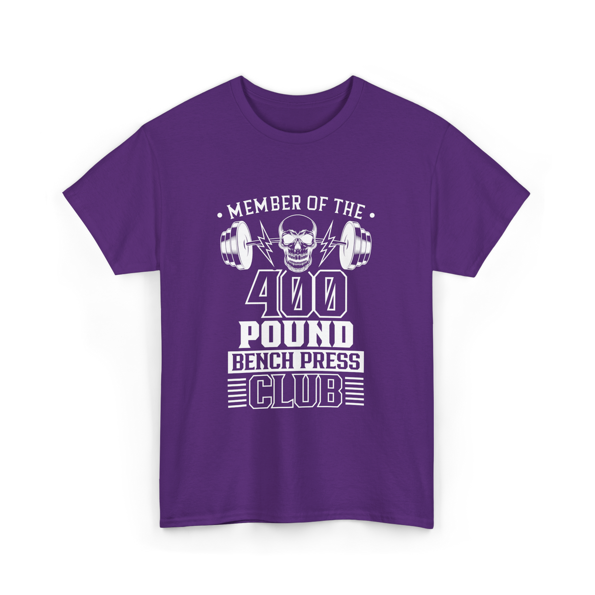 Member Of The 400 Pound Club T-Shirt - Purple