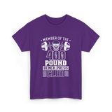 Member Of The 400 Pound Club T-Shirt - Purple