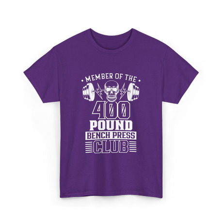 Member Of The 400 Pound Club T-Shirt - Purple