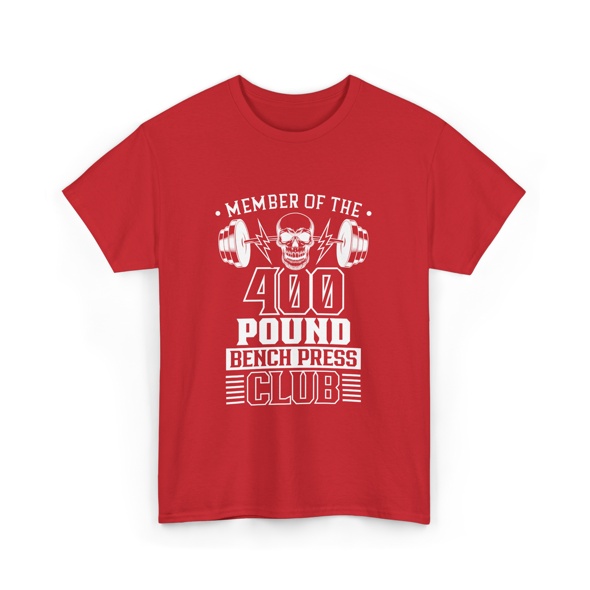 Member Of The 400 Pound Club T-Shirt - Red