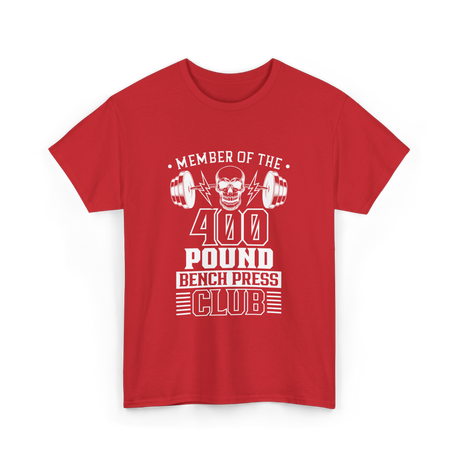 Member Of The 400 Pound Club T-Shirt - Red