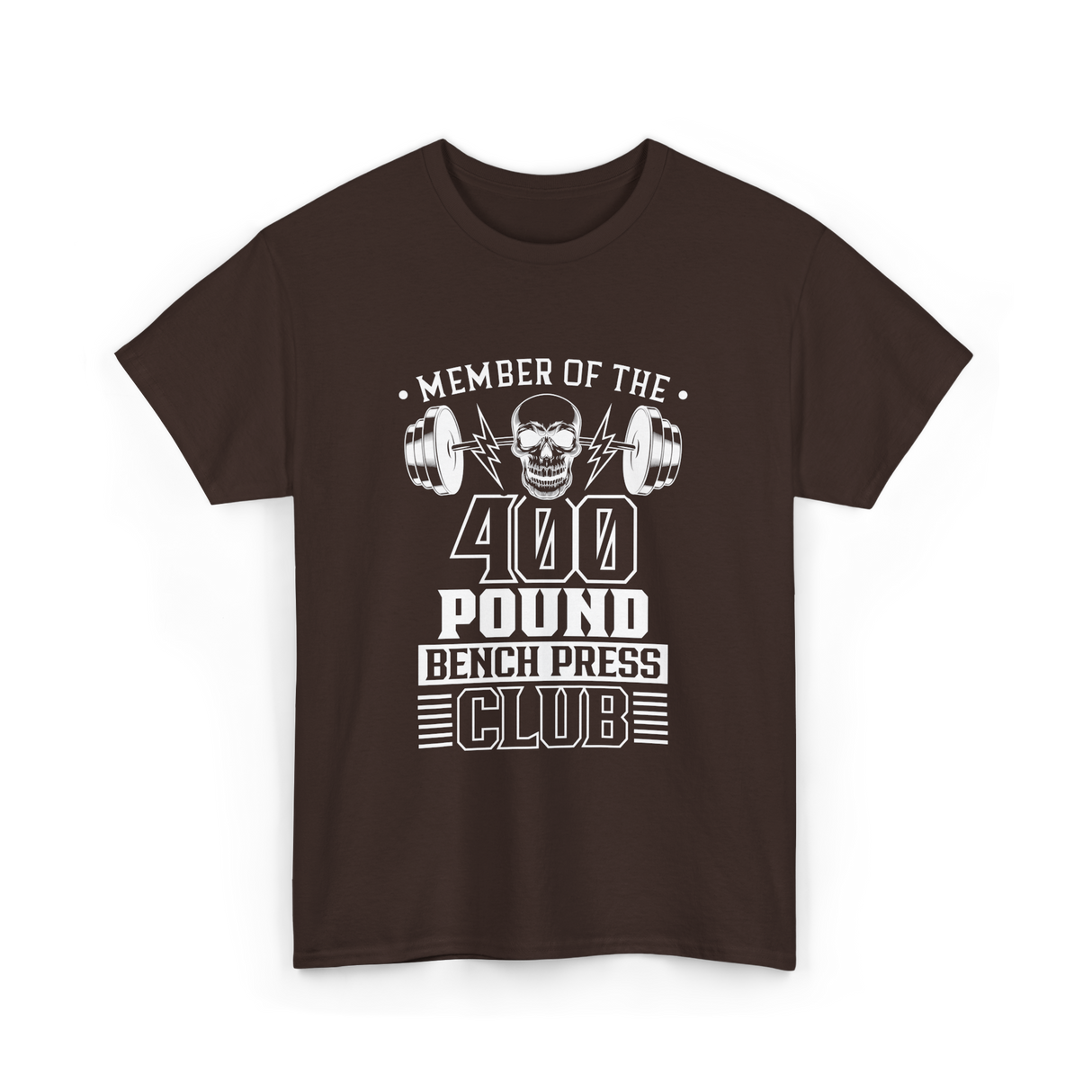 Member Of The 400 Pound Club T-Shirt - Dark Chocolate