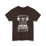 Member Of The 400 Pound Club T-Shirt - Dark Chocolate