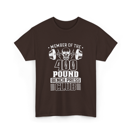 Member Of The 400 Pound Club T-Shirt - Dark Chocolate