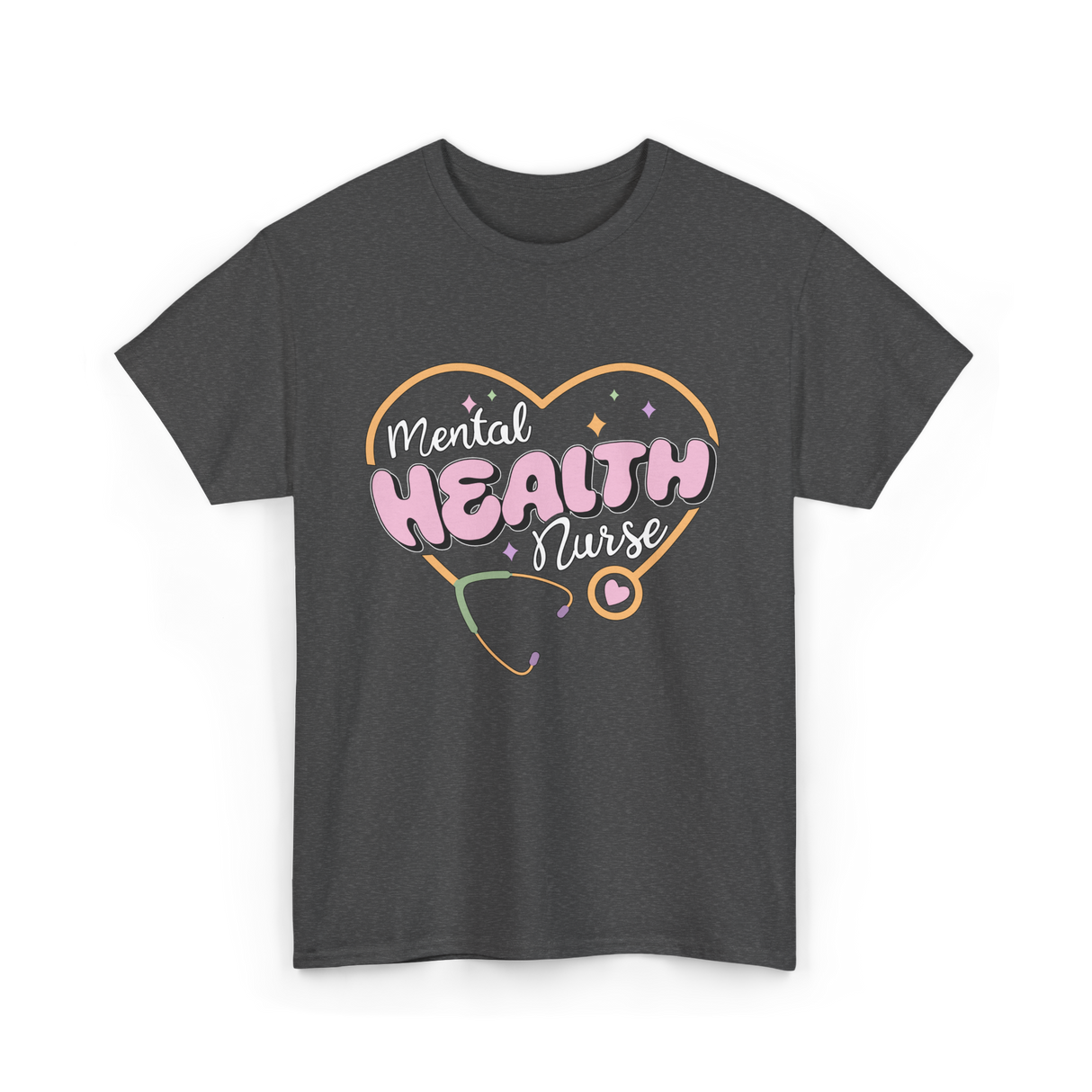 Mental Health Nurse Mental Health Nursing T-Shirt - Dark Heather