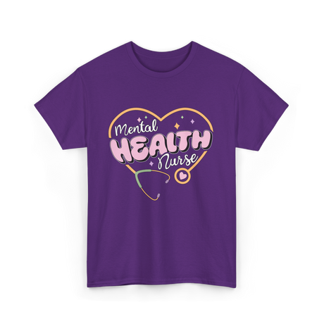 Mental Health Nurse Mental Health Nursing T-Shirt - Purple