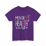 Mental Health Nurse Nursing T-Shirt - Purple