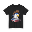 Merica Eagle USA Freedom T-Shirt - Black