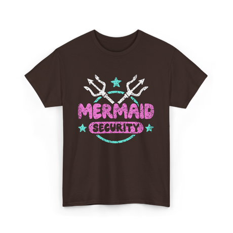 Mermaid Security Mermaid T-Shirt - Dark Chocolate