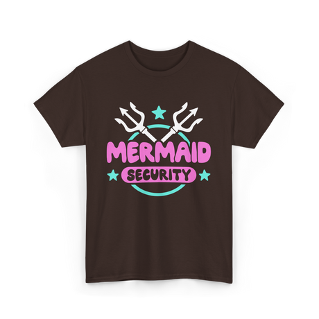 Mermaid Security Mermaid T-Shirt - Dark Chocolate