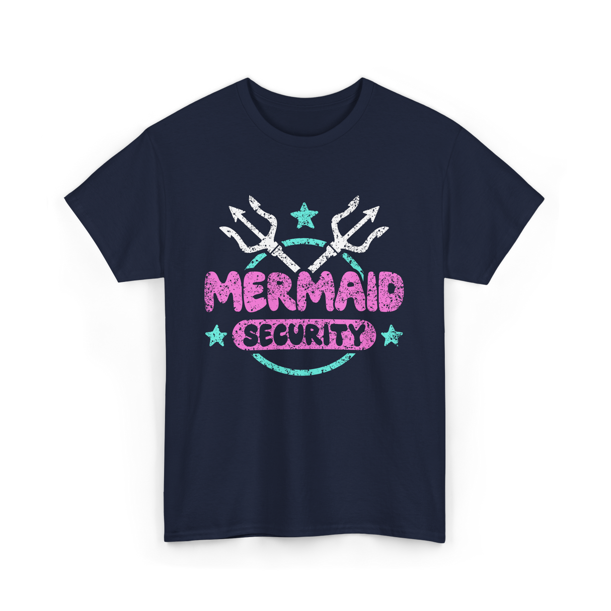 Mermaid Security Mermaid T-Shirt - Navy