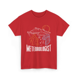 Meteorologist Weather Forecast Meteorology T-Shirt - Red