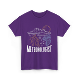 Meteorologist Weather Forecast Meteorology T-Shirt - Purple