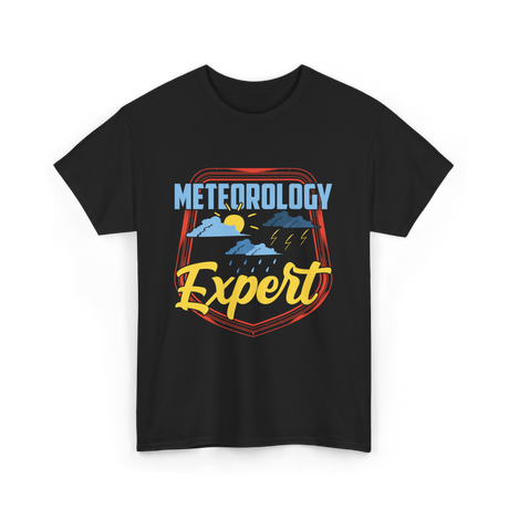 Meteorology Expert Weather T-Shirt - Black