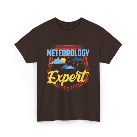 Meteorology Expert Weather T-Shirt - Dark Chocolate