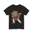 Mexican Boy Dabbing Poncho T-Shirt - Black