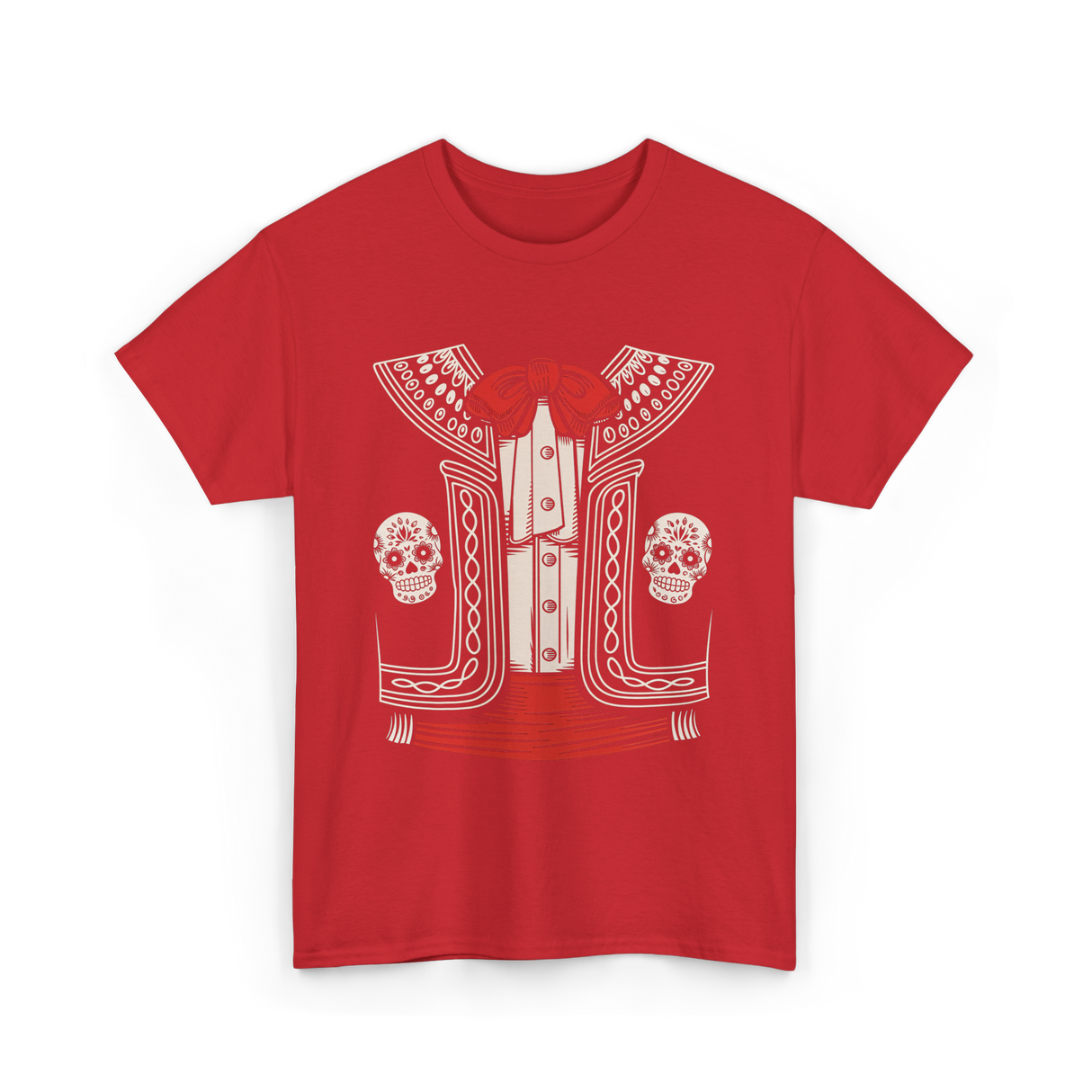 Mexican Suit T-Shirt - Red