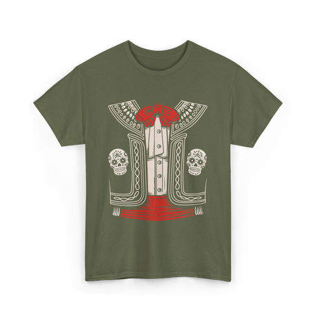 Mexican Suit T-Shirt - Military Green