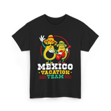 Mexico Vacation Team Mexican Avocado T-Shirt - Black