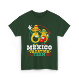 Mexico Vacation Team Mexican Avocado T-Shirt - Forest Green