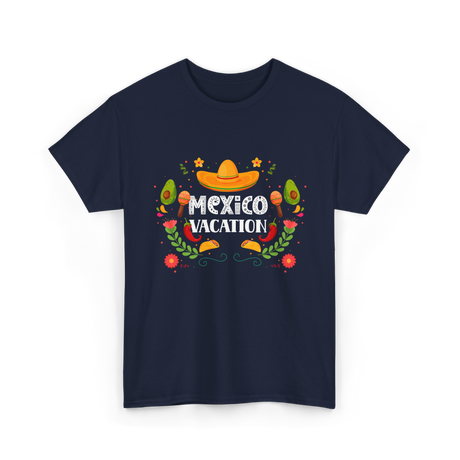 Mexico Vacation Travel T-Shirt - Navy