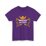 Mexico Vacation Travel T-Shirt - Purple