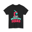 Microscope Squad Microscope Biology T-Shirt - Black