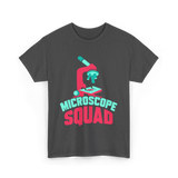 Microscope Squad Microscope Biology T-Shirt - Dark Heather