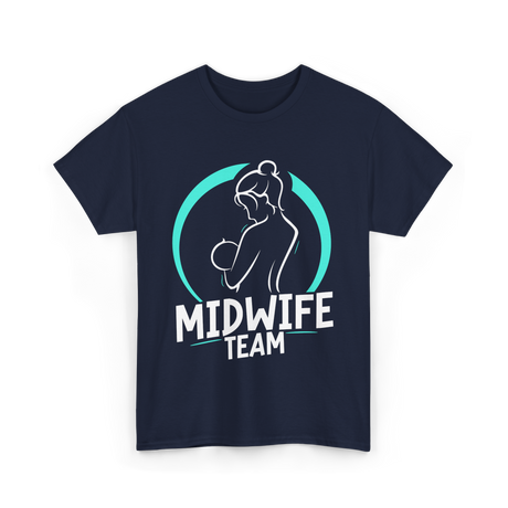 Midwife Team Midwifery Care T-Shirt - Navy