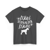 Mini Schnauzer Mom Schnauzers Pet T-Shirt - Dark Heather