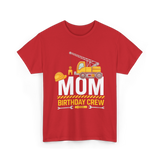 Mom Birthday Crew T-Shirt - Red