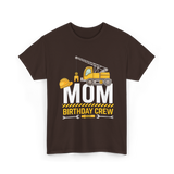 Mom Birthday Crew T-Shirt - Dark Chocolate