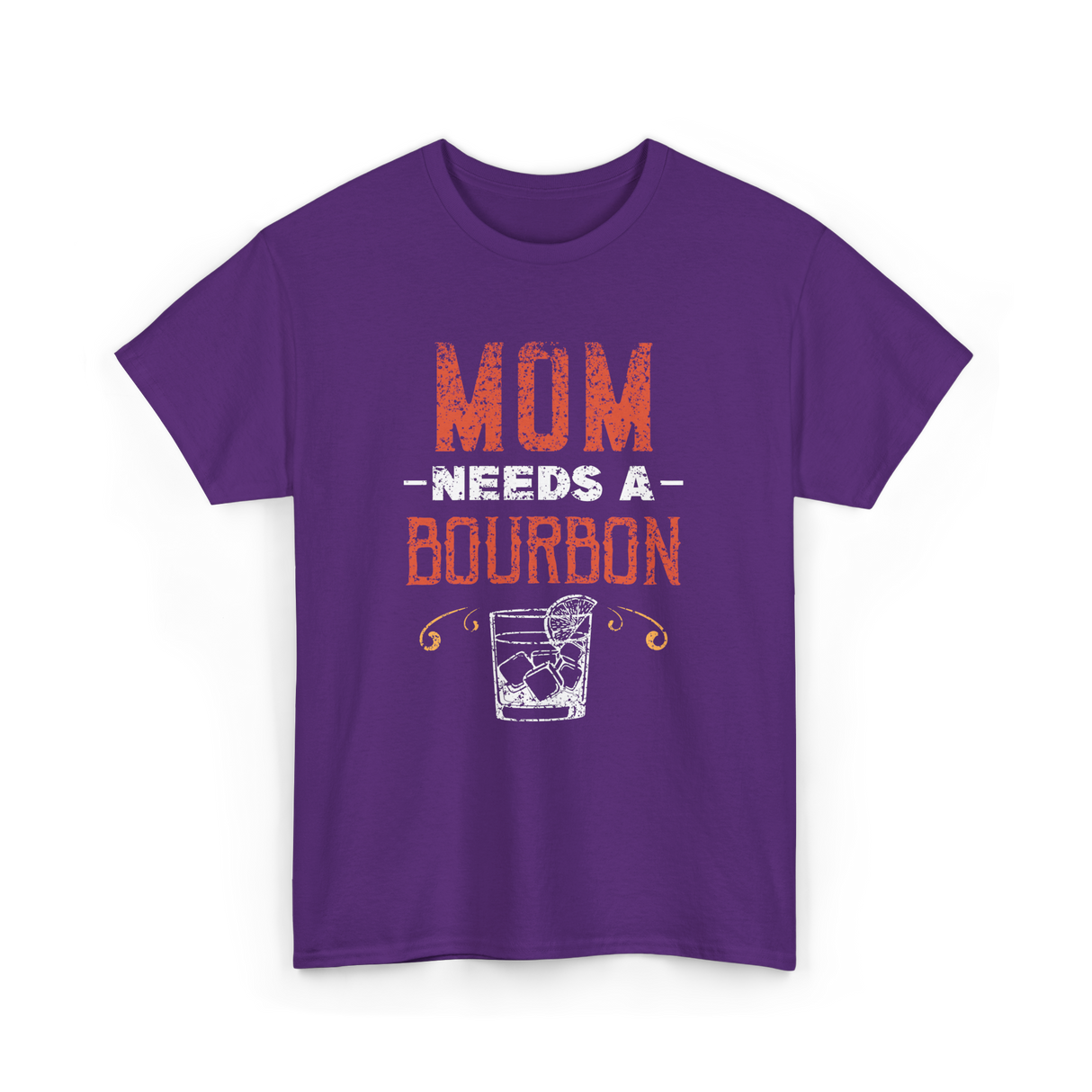 Mom Needs A Bourbon T-Shirt - Purple