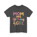 Mom of the Birthday Girl Ice Cream T-Shirt - Dark Heather