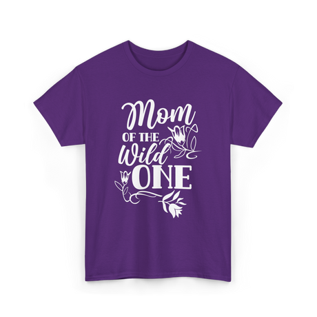 Mom Of The One Mother T-Shirt - Purple