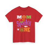 Mom of the Spooky One Halloween T-Shirt - Red