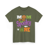 Mom of the Spooky One Halloween T-Shirt - Military Green