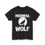 Momma Wolf Wolf Parent T-Shirt - Black