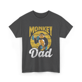 Monkey Dad Animal Fitness Dad T-Shirt - Dark Heather