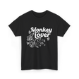 Monkey Lover Monkey Animals T-Shirt - Black