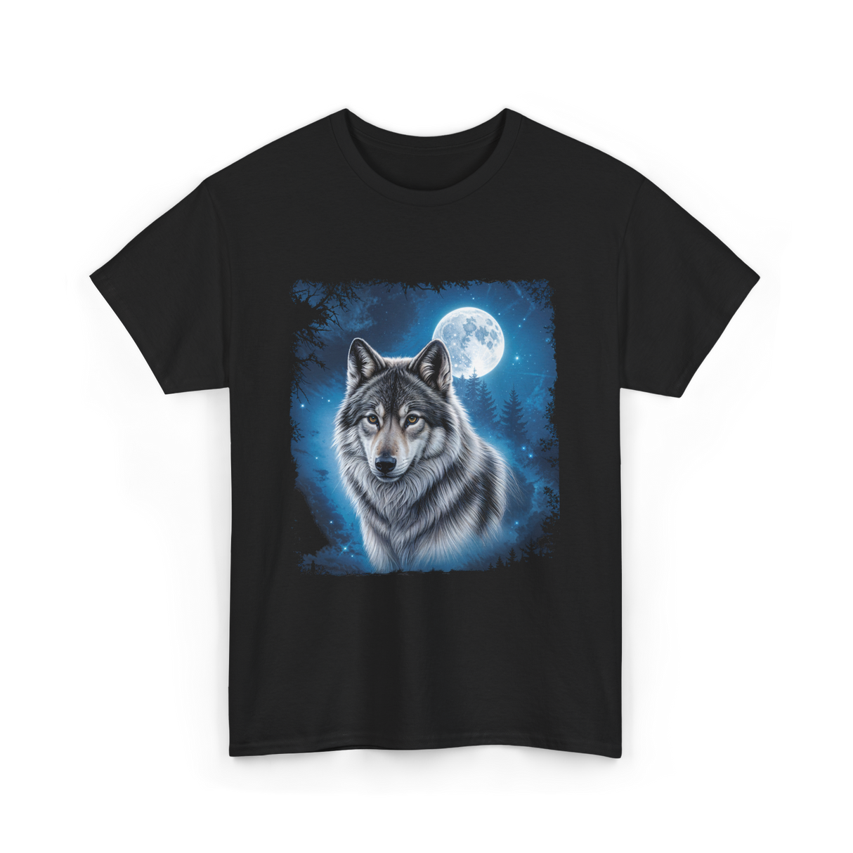 Moon Forest T-Shirt - Black