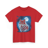 Moon Forest T-Shirt - Red