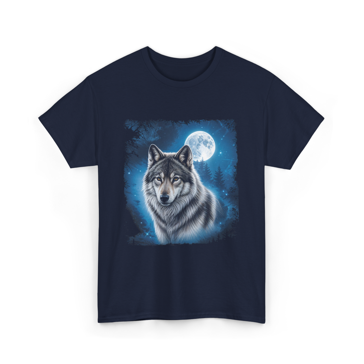 Moon Forest T-Shirt - Navy