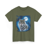 Moon Forest T-Shirt - Military Green