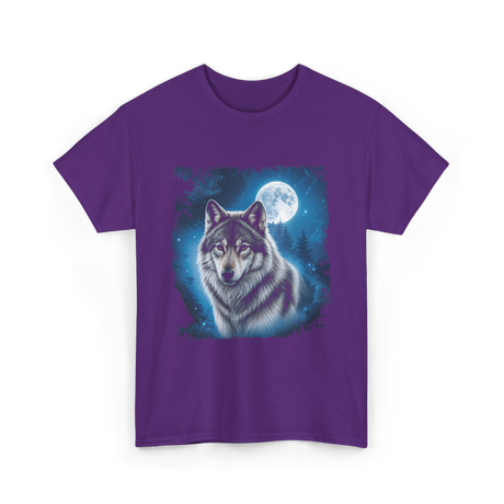 Moon Forest T-Shirt - Purple